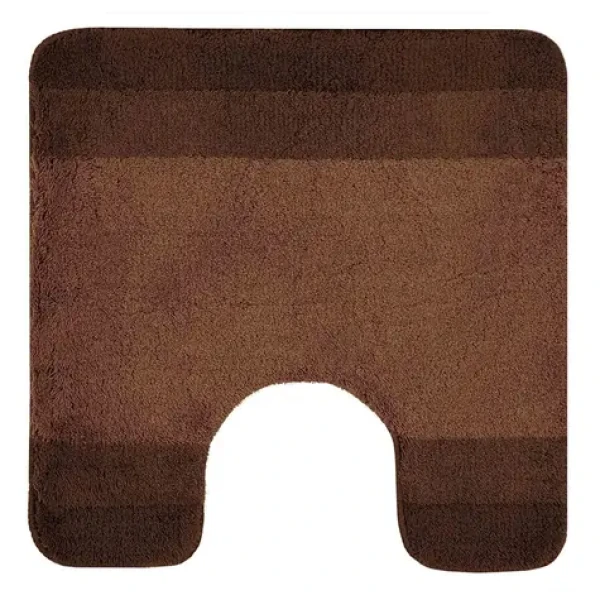 SPIRELLA BALANCE kúpeľňová WC predložka hnedá / polyester / protišmyková / 55 x 55 cm