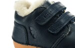 Bisgaard Carter Lamb Navy zimné barefoot topánky 21 EUR