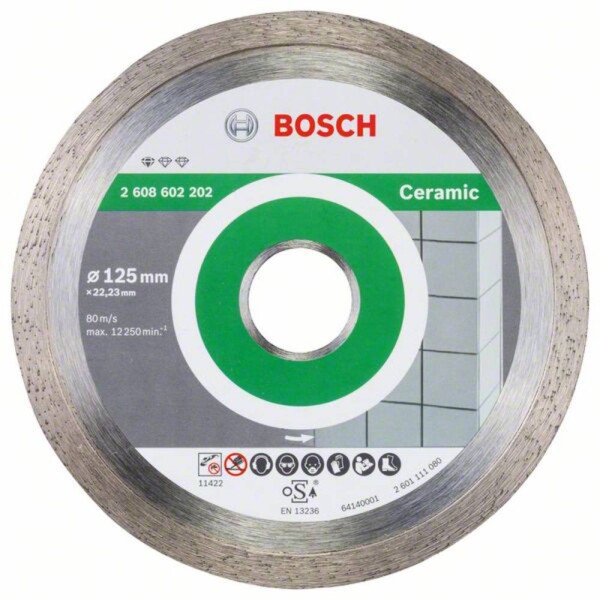 Diamantový kotúč 125 mm, Bosch Standard for Ceramic (2608602202)