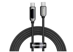 Baseus CATSK-C01 Kábel USB-C (M) - USB-C (M) 2 m čierna / 100W (CATSK-C01)