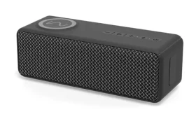 Intezze BRIQ šedo-ružová / Bezdrôtový reproduktor / 20W / Bluetooth 5.0 / AUX / microSD / IPX7 / 3200 mAh (8594193722532)