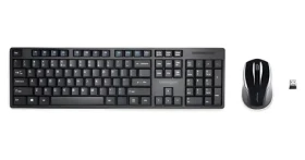Kensington Pro Fit čierna / Set bezdrôtovej klávesnice a myši / DE / 2.4 GHz / USB (K75230DE)