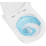 MEXEN - Rico Závesná WC misa Rimless Tornado, biela lesk 3372XX00T