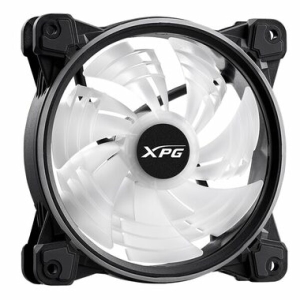 ADATA XPG Hurricane (120mm) čierna / 120mm / 18.17dB @ 2000RPM / Fluid Dynamic Bearing / 61.5CFM / RGB (HURRICANE120ARGBPWM-BKCWW)