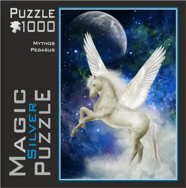 MIC Metalické puzzle Pegas
