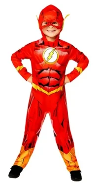 AMSCAN Detský kostým Flash 8-10 rokov (128-140 cm)