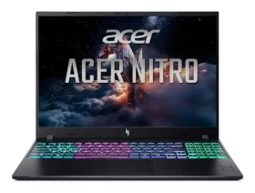 Acer Nitro V 16 čierna / Notebook / 16" WUXGA IPS 180Hz / Intel Core 9 270H 2,7 GHz / 16GB DDR5 / 1TB SSD / RTX 5070 8GB (NH.U5AEC.009)