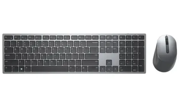 DELL KM7321W UK šedá / Set bezdrôtovej klávesnice a myši / UK / 2.4GHz / Bluetooth (580-AJQO)