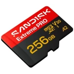 SanDisk Extreme PRO microSDXC 256GB + adaptér / Pamäťová karta / UHS-I U3 V30 / čítanie: 250 MB/s / zápis: 170 MB/s (SDSQXCJ-256G-GS6MA)