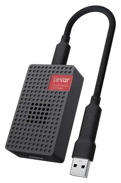 Lexar RW540 / Čítačka pamäťových kariet / microSD Express / USB 3.2 Gen 2 / čítanie až 900 MB/s (LRW540U-RNHNG)