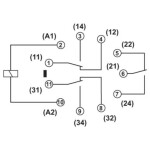 Phoenix Contact REL-OR3/LDP-110DC/3X21 priemyselné relé, 10 ks; 2908898