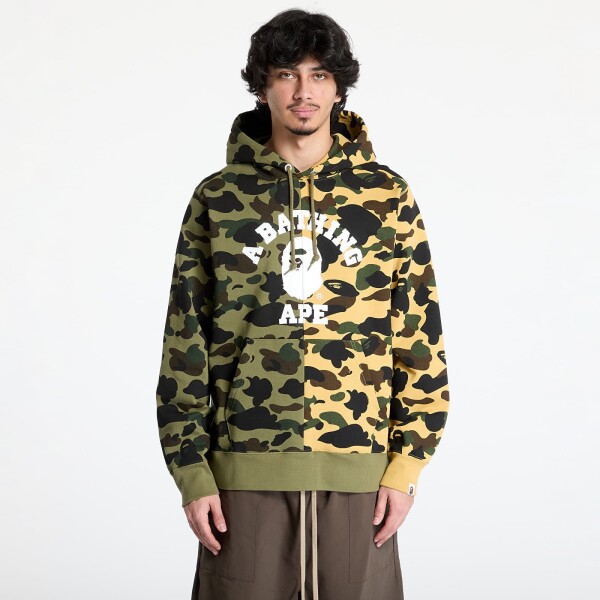 Mikina A BATHING APE 1St Camo Separate Pullover Hoodie UNISEX Multi XL