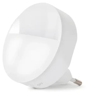 Entac nočné LED svetlo do zásuvky biela / Nočné svetlo / senzor súmraku / 0,8 W / 10 lm / 4000 K / IP20 (ENL-0.8W-CDS)