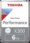 Toshiba X300 Performance 6TB / 3.5" / 7 200 rpm / 512MB cache / SATA III / CMR (HDWR760UZSVA)