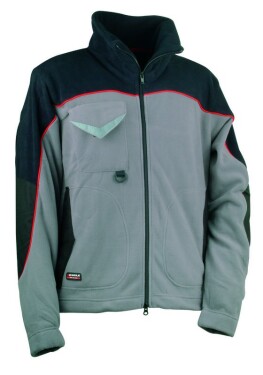 Bunda Fleece Cofra RIDER Farba: Šedá, Veľkosť: L (V026_0_02_L)