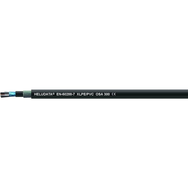 HELU 11014200 nástrojový kábel HELUDATA® EN50288-7 OSA 300 1 x 2 x 1 mm² modrá 100 m; 11014200