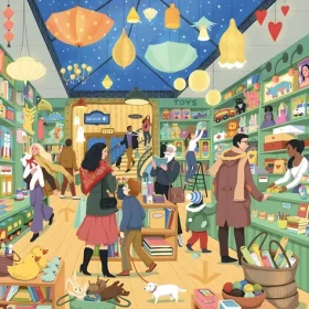 PIECES PEACE Štvorcové puzzle Nákupy