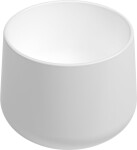 ISVEA - ALLEGRO keramické umývadlo na dosku vysoké, priemer 42cm, biela 10AL66042