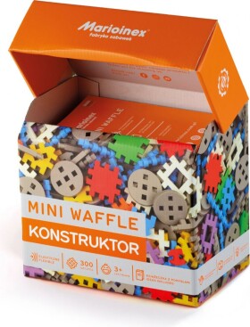 Marioinex MINI WAFLE 300 ks Konštruktér