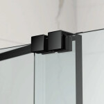 Vaňová zástena SAT Walk-In Xmotion 150x117,5 cm PVD Gun metal SATWIXMVZ150GM SATWIXMVZ150GM