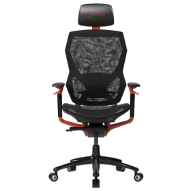 LORGAR Grace 855 červená / ergonomická stolička / nastaviteľné / sieťované / pojazdové kolieska / nosnosť 150 kg (LRG-CHR855RB)