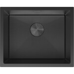 MEXEN - Trixo oceľový drez 1-bowl 540 x 440 mm, čierna HC 6414541000-70HC