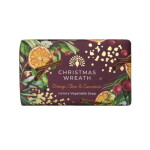 The English Soap Company Tuhé mydlo Christmas Wreath 190 g