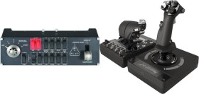 Logitech G Saitek Pro Flight Switch Panel USB (945-000012) + G X56 Hotas (945-000059)