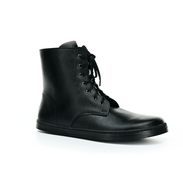 Peerko Zipper Black členkové barefoot topánky 38 EUR