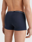 Pánske trenírky 3-PACK LOGO WAISTBAND ESSENTIAL TRUNKS UM0UM022030SF tmavo modrá - Tommy Hilfiger SM