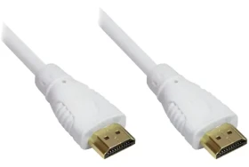 Techly biela / HDMI kábel / 0,5 m / 4K / s Ethernetom / ARC (ICOC-HDMI-4-005NWT)