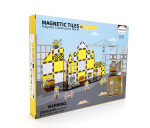 Mamido Mamido Magnetická stavebnica dopravné mesto 47 dielov, žeriav, bager, nakladač MT1476