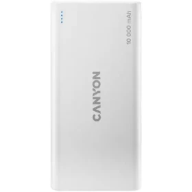 Canyon CNE-CPB1008W biela / Powerbanka / 10000mAh / 1x microUSB / 1x Lightning / 2x USB-A (CNE-CPB1008W)