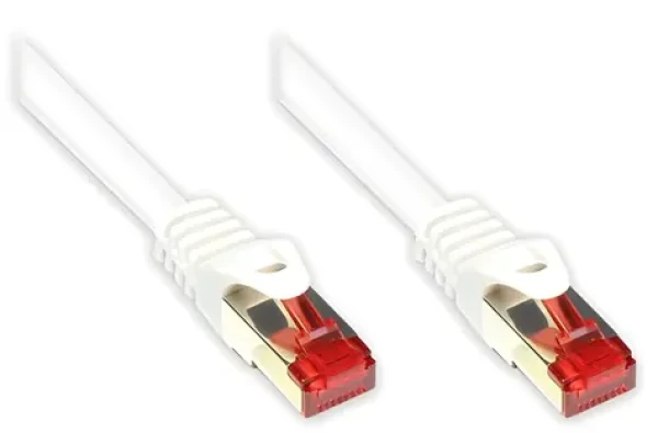 Good Connections Cat.6 S/FTP biela / Patch kábel / 10 m / 250 MHz / RJ-45 (8060-100W)
