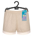 Dámske krátke nohavice GO Ribbed Short GRAY sv. béžová M013 SLOGGI GRAY