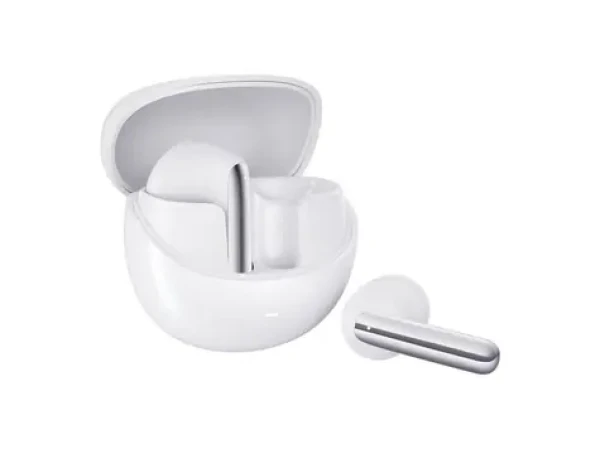 QCY AilyBuds Pro HT10 biela / Bezdrôtové slúchadlá s mikrofónom / TWS / ANC / Bluetooth 5.4 / IPX4 / dobíjací box (HT10 white)