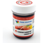 Gélová farba (Carmine Red) karmínovo červená 35 g - Food Colours - Food Colours