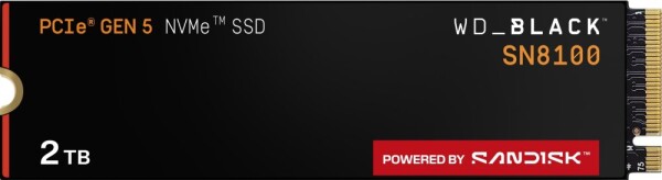 WD SN8100 2TB M.2 2280 PCI-E x4 Gen5 NVMe (WDS200T1X0M)
