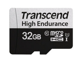 Transcend 350V 32GB / Micro SDHC / Pamäťová karta / Class 10 / R: 95MBps / W: 45MBps (TS32GUSD350V)