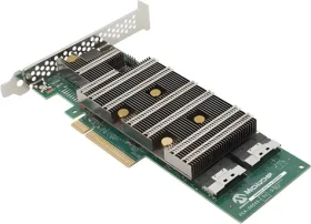 Adaptec SmartRAID 3258-16i/e / Radič / SAS/SATA/NVMe / 16 Port / PCIe x8 / 8GB cache / 24 Gb/s / Low Profile (3258C16IX2S)