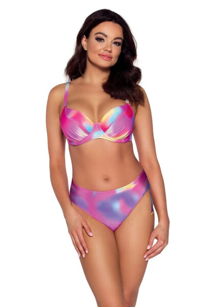 Plavky SF-163/2 TIE DYETEL pink - Ava XXL
