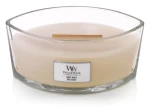 WoodWick White Honey sviečka loď