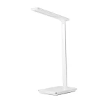 Huslog Stolová LED lampička s bezdrôtovou nabíjačkou biela / 2700-6500 K / USB / 3 farby svetla (KAT00129)