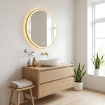 REA - Zrkadlo LED 60cm MMJ HOM-02501