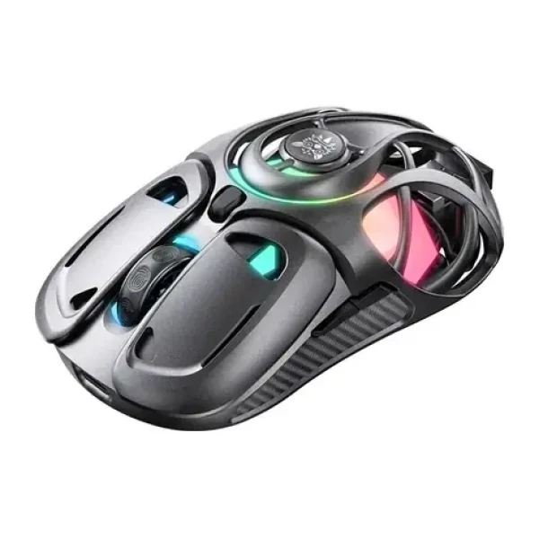 ONIKUMA DM02 sivá / Herná myš / Bezdrôtová / RGB / 12800 DPI / 6 tlačidiel (DM02 Grey)