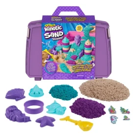 Spin Master Kinetic Sand kufrík Morská panna