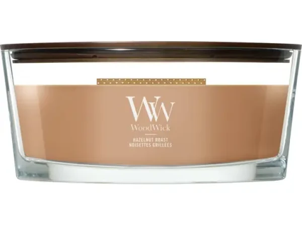 Woodwick Hazelnut Roast sviečka loď (5038581185873)