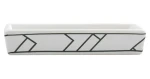 MSV Mydelnička MONOLITHIC bielo-čierna / keramika