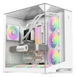 Gamemax NEX C56 VC WH biela / Skriňa / ATX (NEX C56 VC WH)
