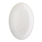 Bloomingville Kameninový servírovací tanier WINTER 31cm prírodný